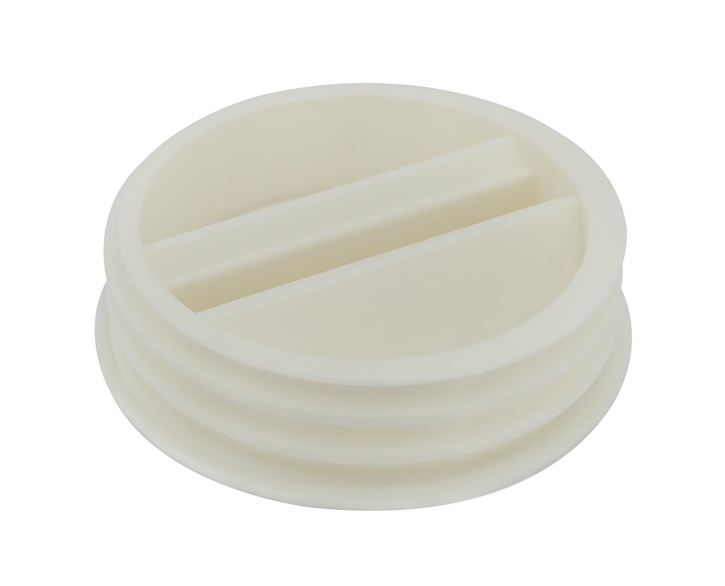 5-inch Tube Portable AC Exhaust Hose Wall Mount Plug - Counter-Clockwise Thread 5CCWPLUG - Intulon