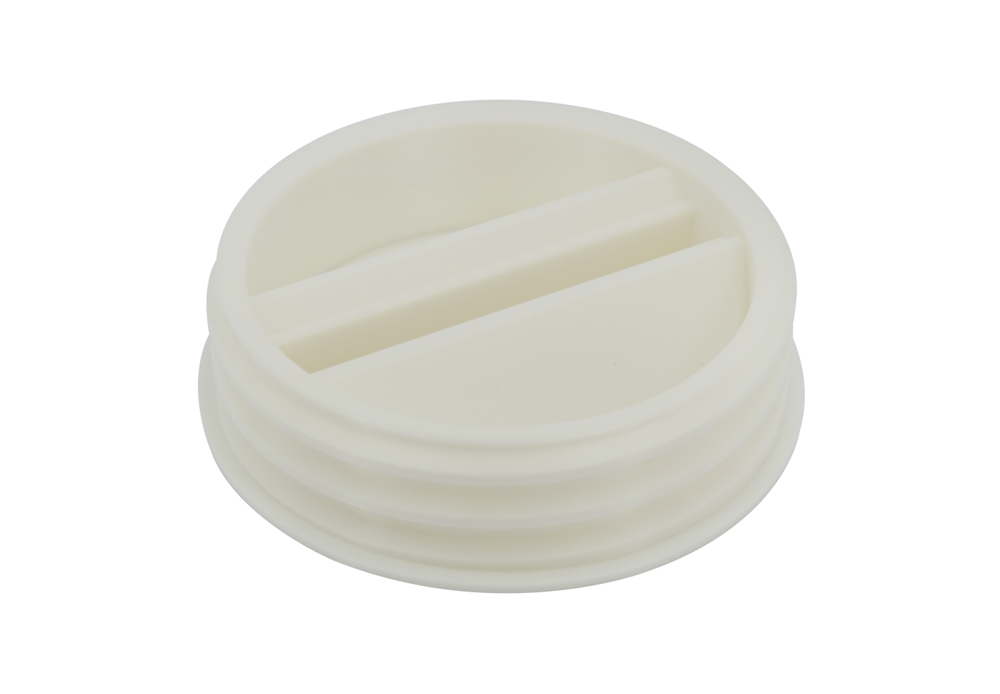 5-inch Tube Portable AC Exhaust Hose Wall Mount Plug - Clockwise Thread 5CWPLUG image 1