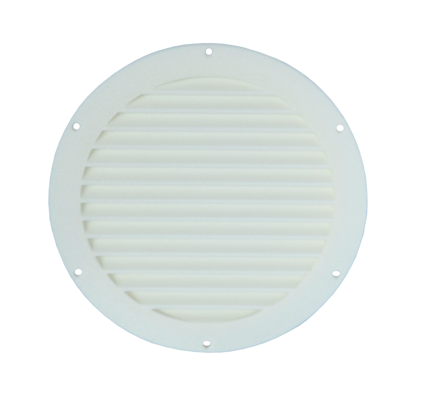 Omni-directional Threaded Flange Mount for Portable Air Conditioner Exhaust Hose - Outdoor with Net/Insect Screen - 6 inch image