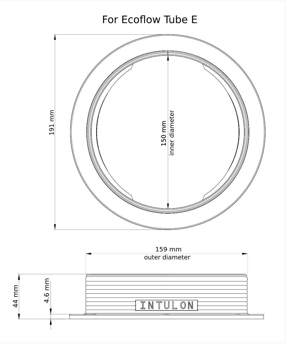 E-MNT dimensions