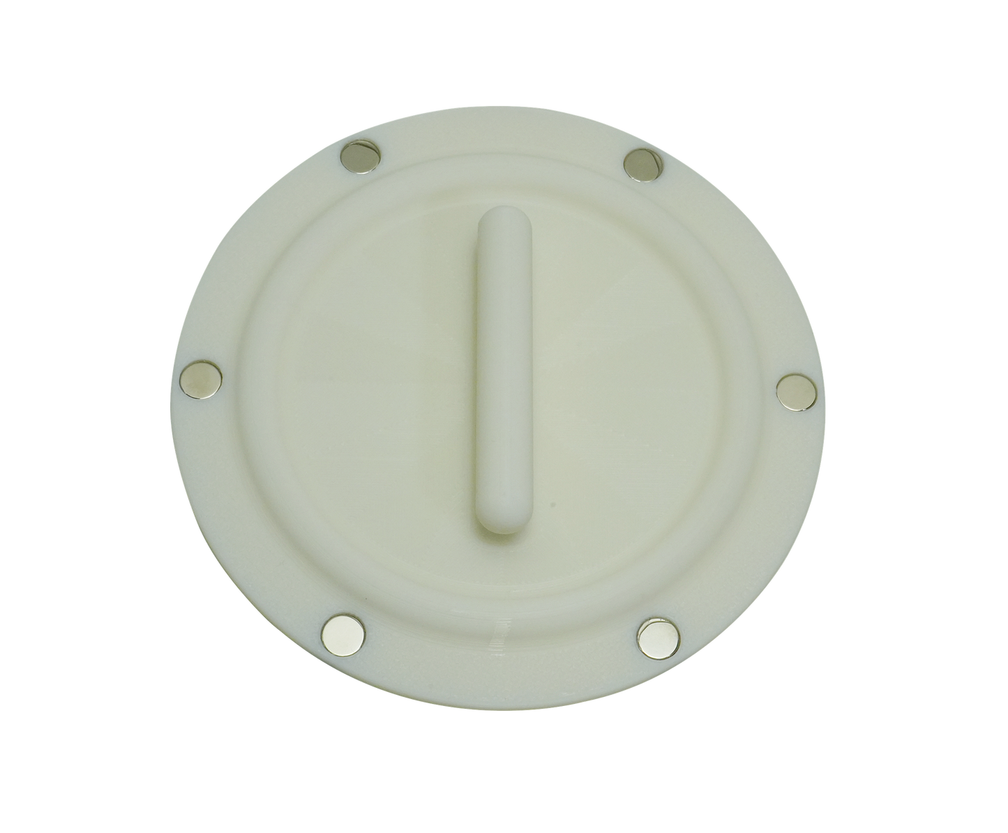 Magnetic 6 inch Off-Season Cover | White | 6COVER image 0