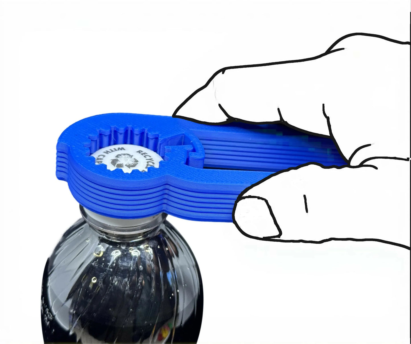 Intulon V5 Water/Soda Bottle Opener for Seniors - Ergonomic Kitchen Gadget - Intulon
