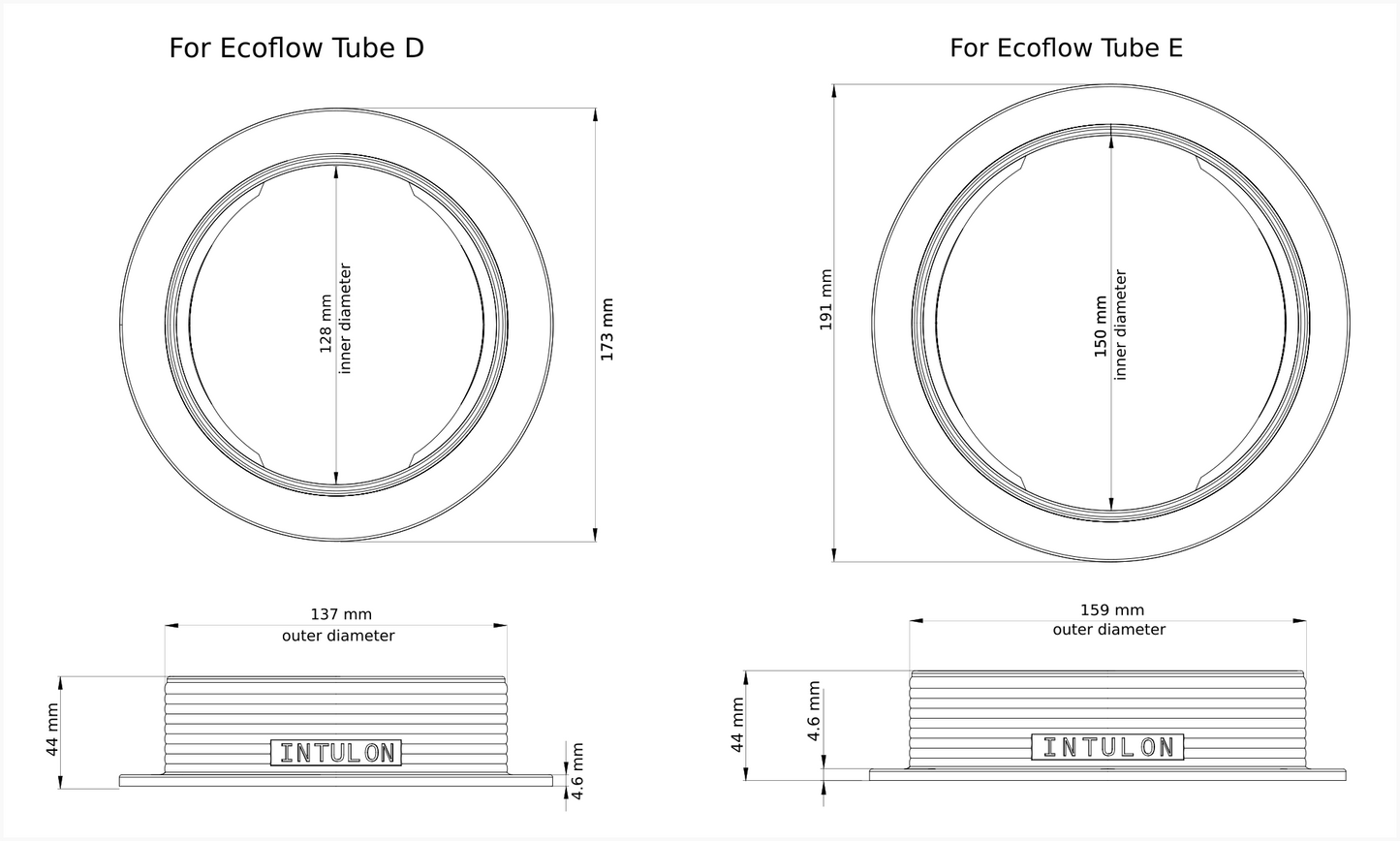 Portable Air Conditioner Vent Kit with Magnetic Tube Attachment For RVs and Houses (Type G) | Through Wall Vent Kit image 19