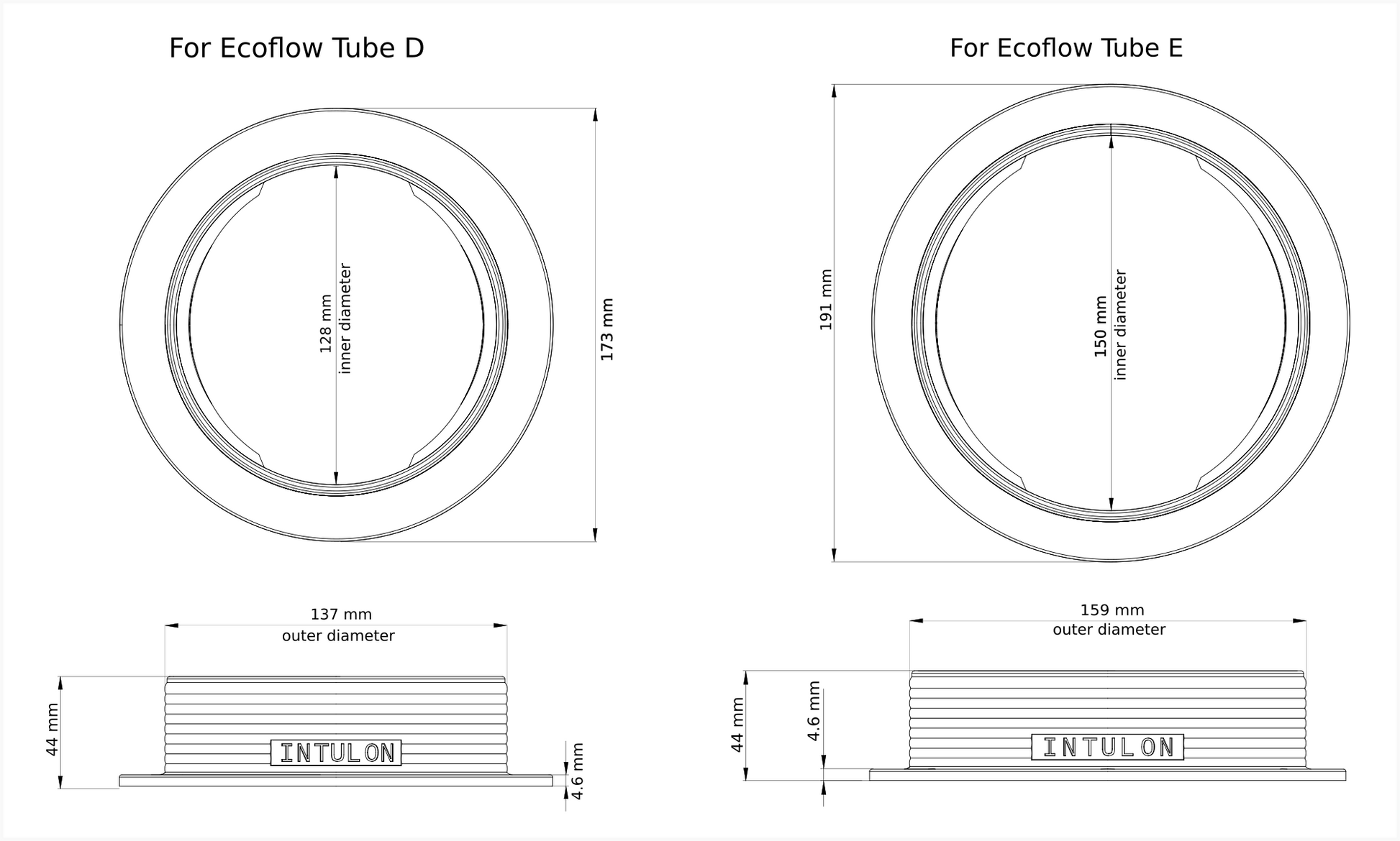 Portable Air Conditioner Vent Kit with Magnetic Tube Attachment For RVs and Houses (Type G) | Through Wall Vent Kit image 19