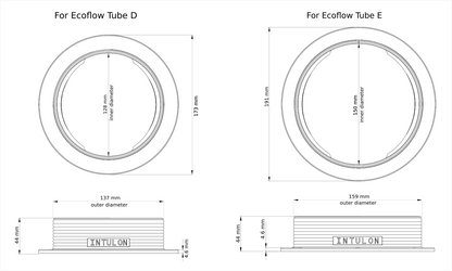 Portable Air Conditioner Vent Kit with Magnetic Tube Attachment For RVs and Houses (Type G) | Through Wall Vent Kit image 19