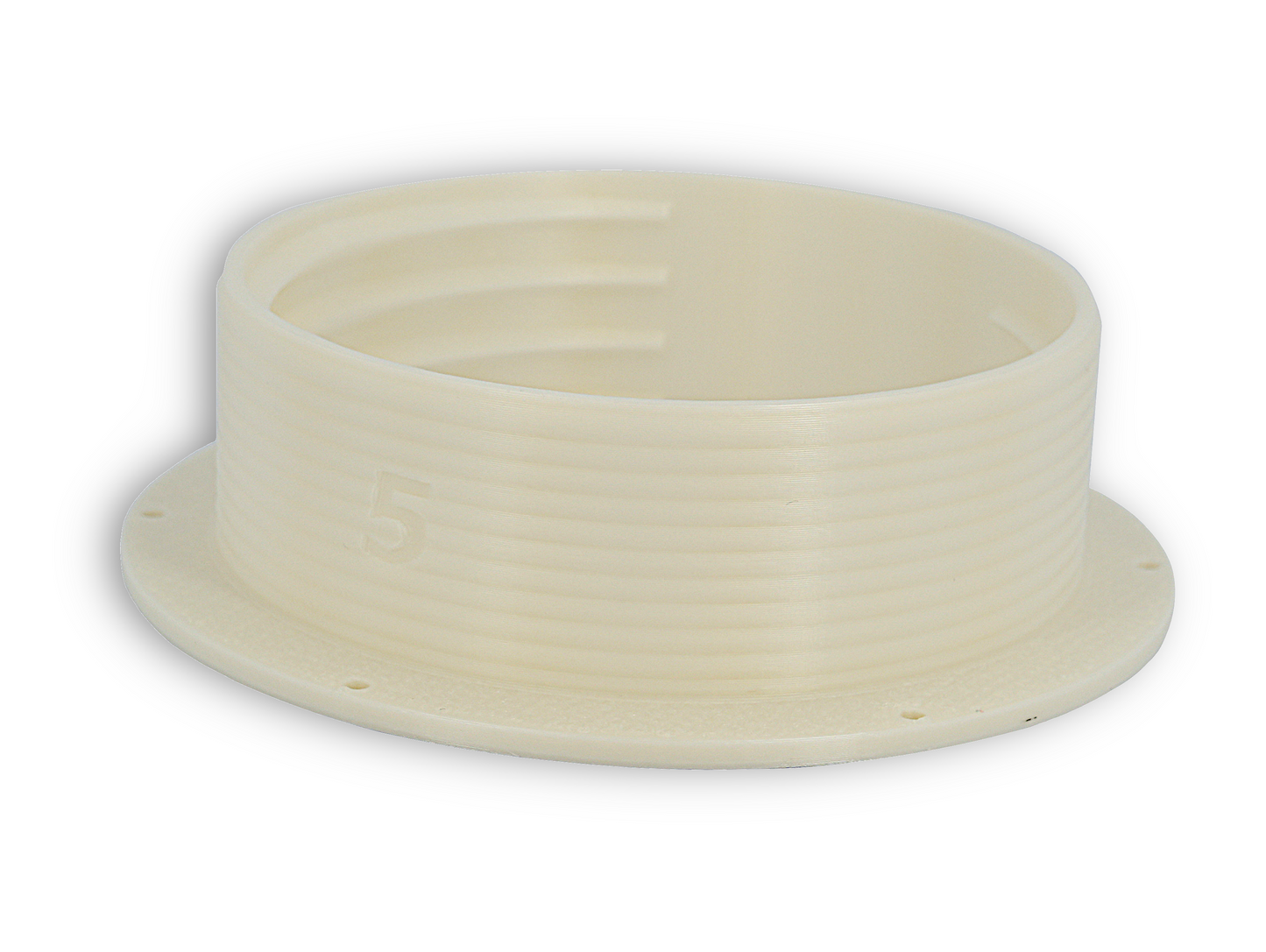 Omni-directional Threaded Flange Mount for Portable Air Conditioner Exhaust Hose image 0