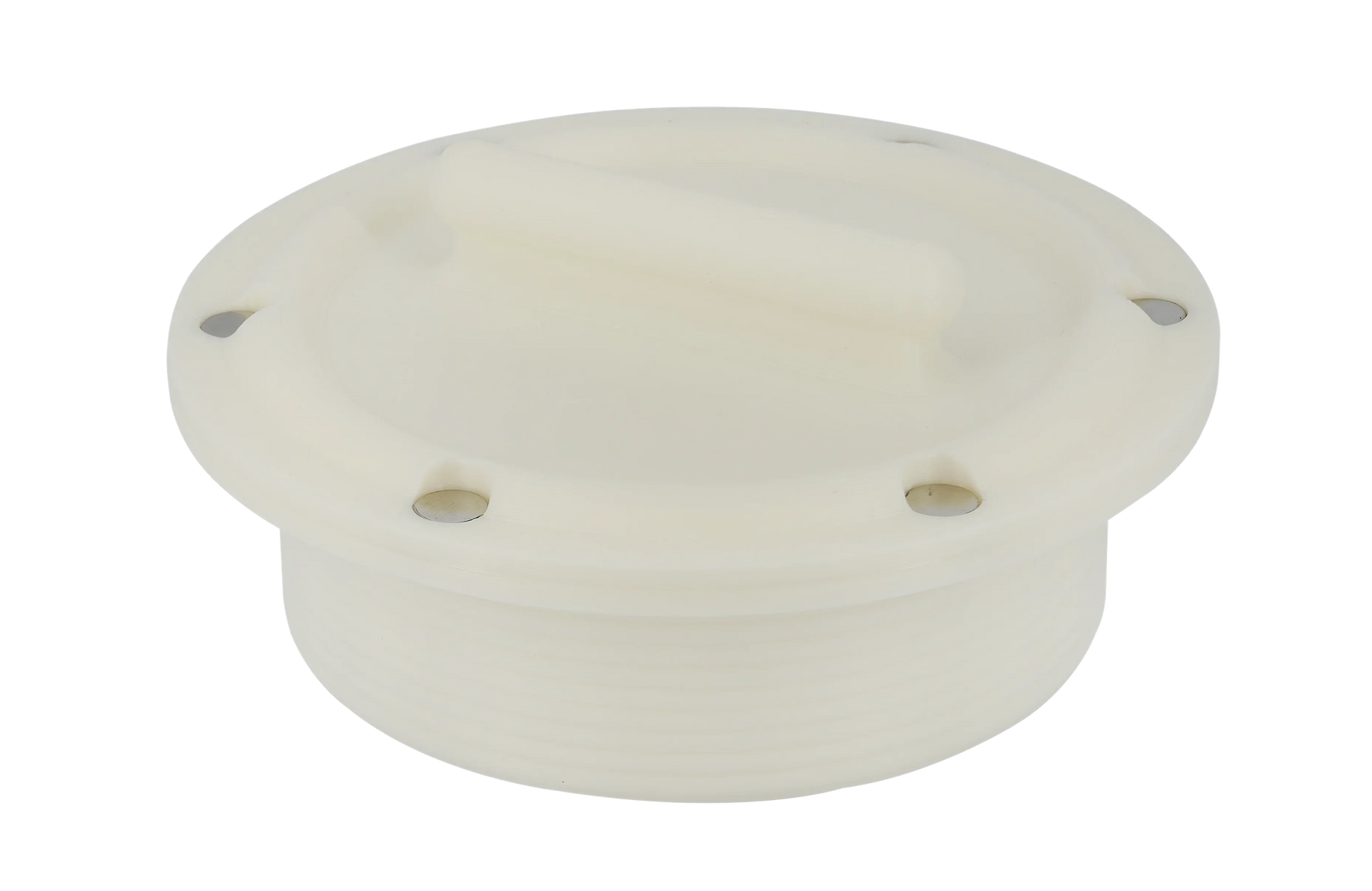 Magnetic Omni-directional Threaded Wall Flange Mount for Portable Air Conditioner 5 inch Exhaust Hose/Tube with Off-Season Cover 5MNT-MAG-KIT - Intulon