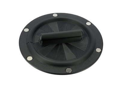 Magnetic Portable Air Conditioner Vent Kit for Campers, RVs and Tents with Net/Insect Screen and Off-season Cover for 6 inch Tubes  [6VENT-NET-KIT] image 1