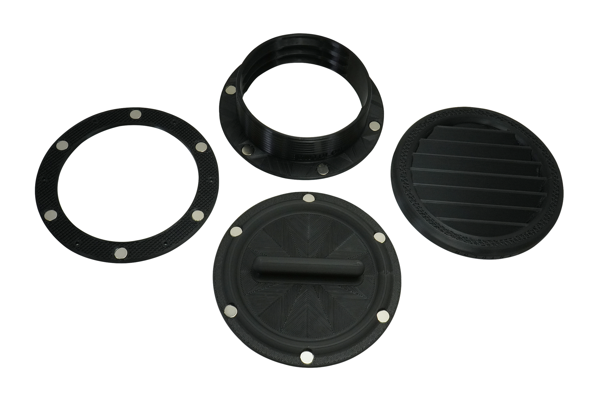 Magnetic Portable Air Conditioner Vent Kit for Campers, RVs and Tents with Off-season Cover for 5 inch Tubes  [5VENT-KIT] image 0