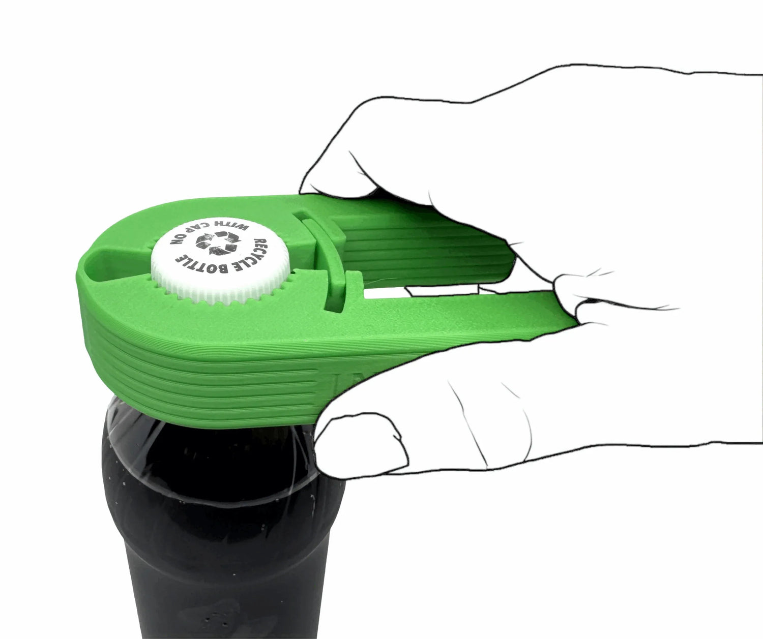 Intulon V7 Water/Soda Bottle Opener for Seniors - Ergonomic Kitchen Gadget - Intulon