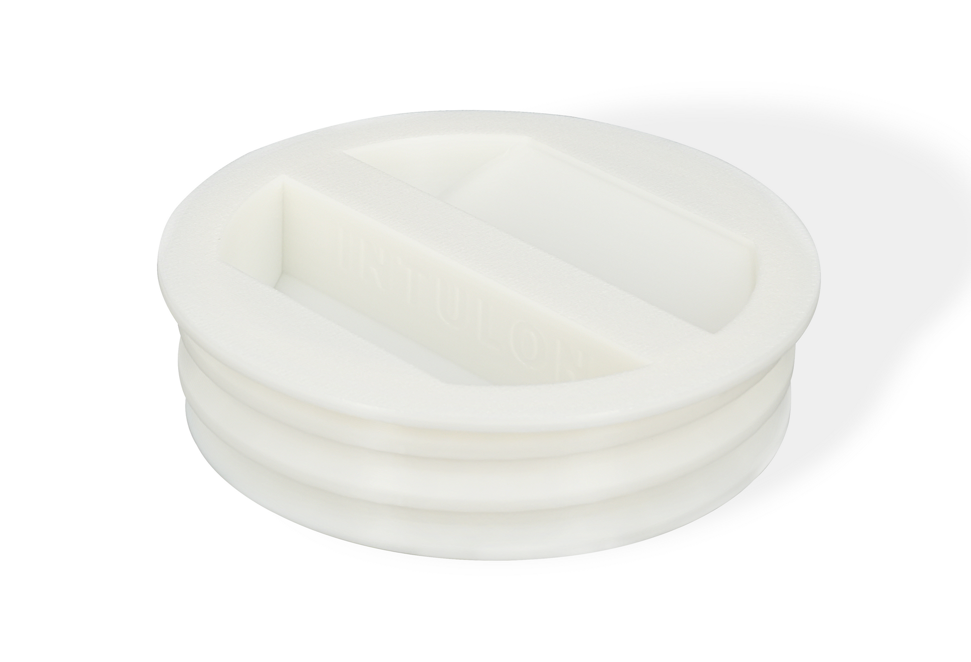 6-inch Tube Portable AC Exhaust Hose Wall Mount Plug - Clockwise Thread 6CWPLUG image 0