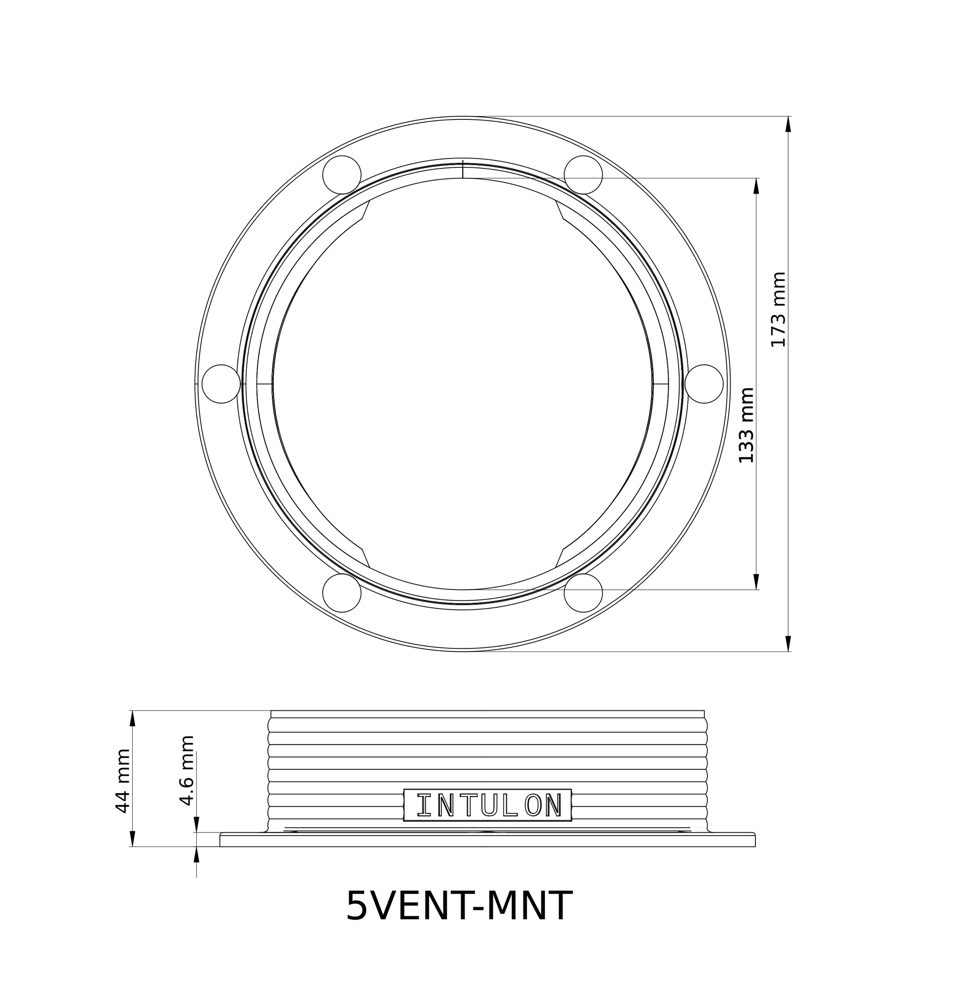 Magnetic Portable Air Conditioner Vent Kit for Campers, RVs and Tents with Off-season Cover for 5 inch Tubes  [5VENT-KIT] image 9