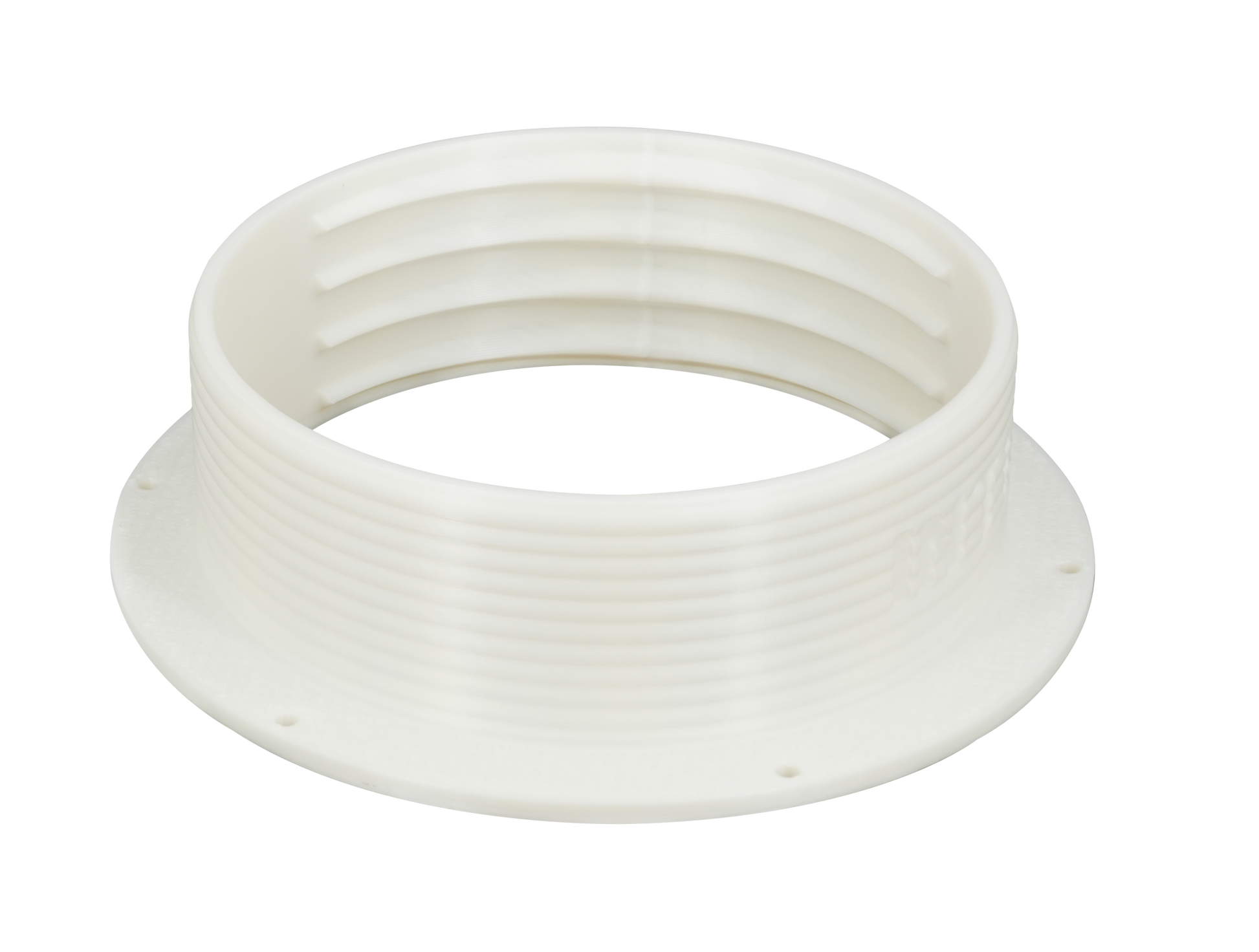 Omni-directional Threaded Wall Flange Mount for 5-inch Portable Air Conditioner Exhaust Tube with Off-Season Plug Kit/Bundle 5MNT-PLUG-KIT by Intulon image 2