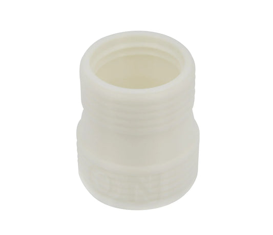 1 7/8in to 1 1/4in Vacuum Hose Reducer Coupler Accessory - 2CCWReducer - Counterclockwise Thread - Off White - Intulon