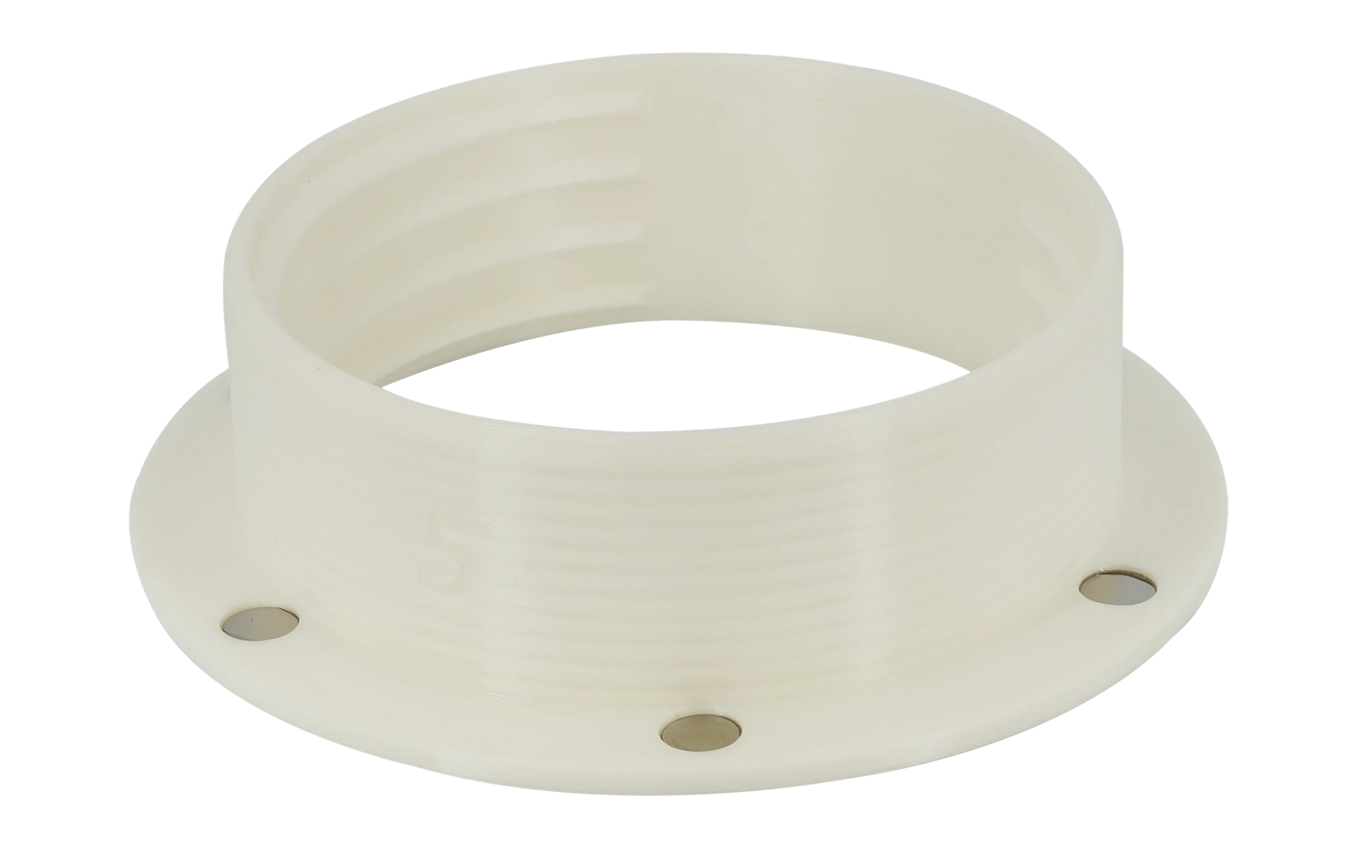 Magnetic Omni-directional Threaded Wall Flange Mount for Portable Air Conditioner 5 inch Exhaust Hose/Tube with Off-Season Cover 5MNT-MAG-KIT - Intulon