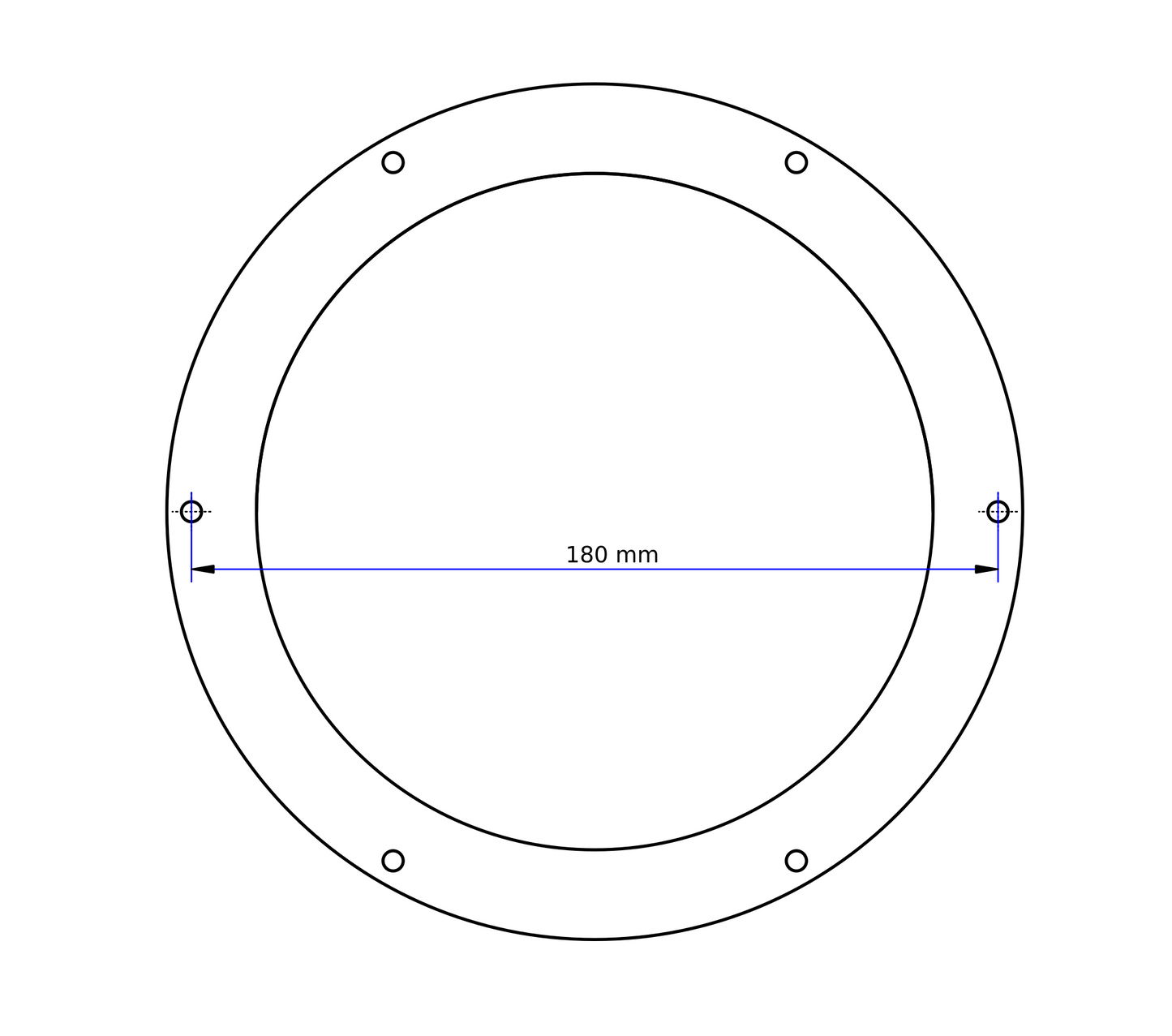Intulon 6-inch Portable Air Conditioner Exhaust Tube Flange Mount and Off-Season Plug Bundle - Counter-Clockwise Thread - 6CCWMOUNT and 6CCWPLUG image 6