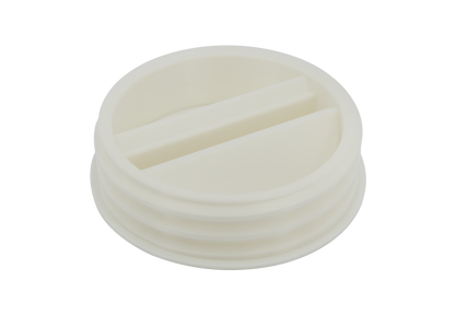 5-inch Tube Portable AC Exhaust Hose Wall Mount Plug - Clockwise Thread 5CWPLUG image 1