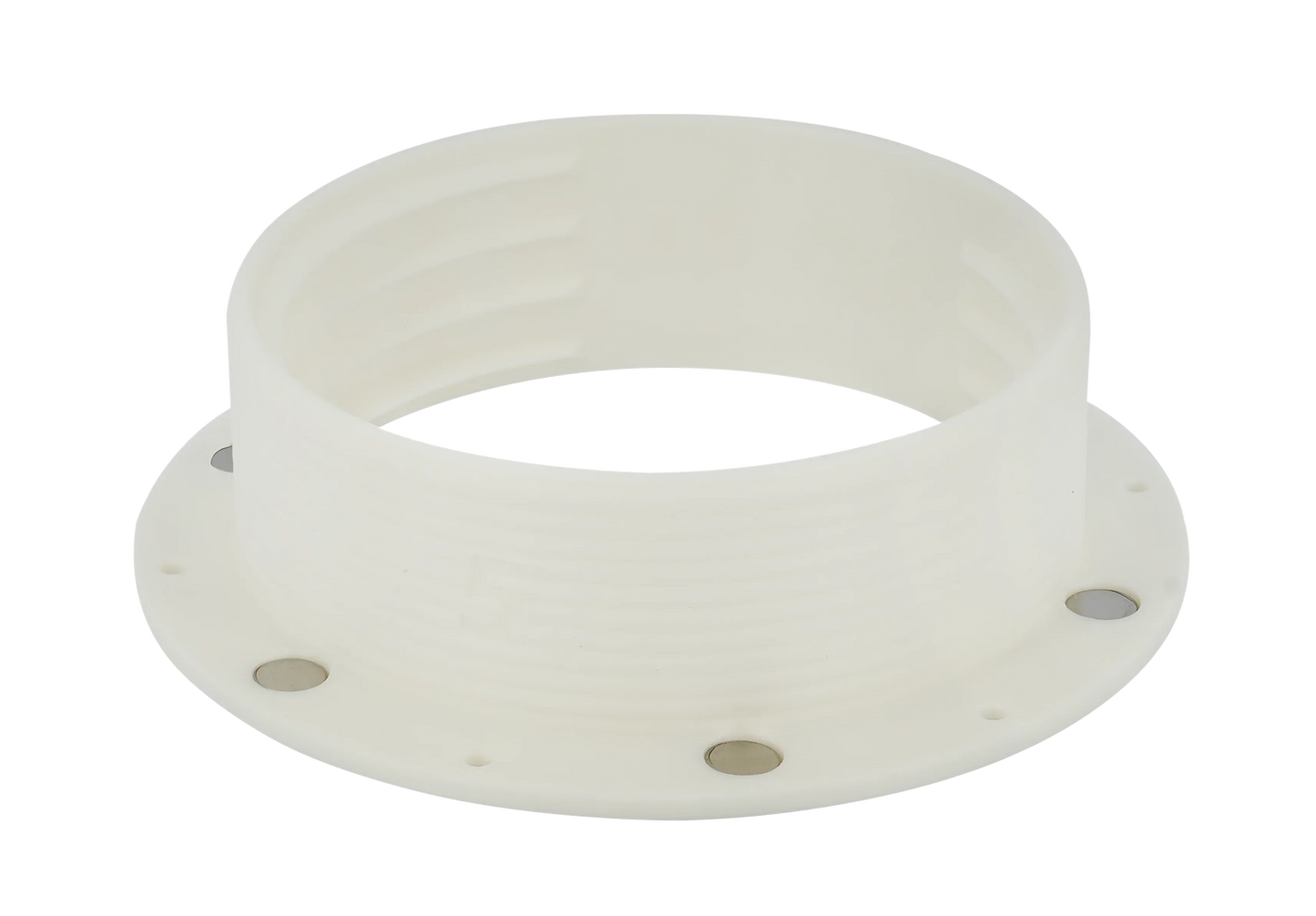 Magnetic Omni-directional Threaded Wall Flange Mount for Portable Air Conditioner 5 inch Exhaust Hose/Tube with Off-Season Cover 5MNT-MAG-KIT - Intulon