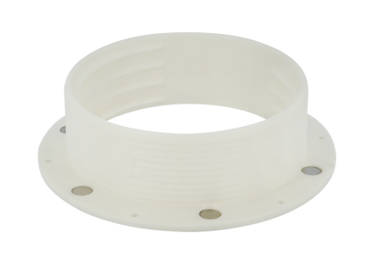 Magnetic Omni-directional Threaded Wall Flange Mount for Portable Air Conditioner 5 inch Exhaust Hose/Tube with Off-Season Cover 5MNT-MAG-KIT - Intulon