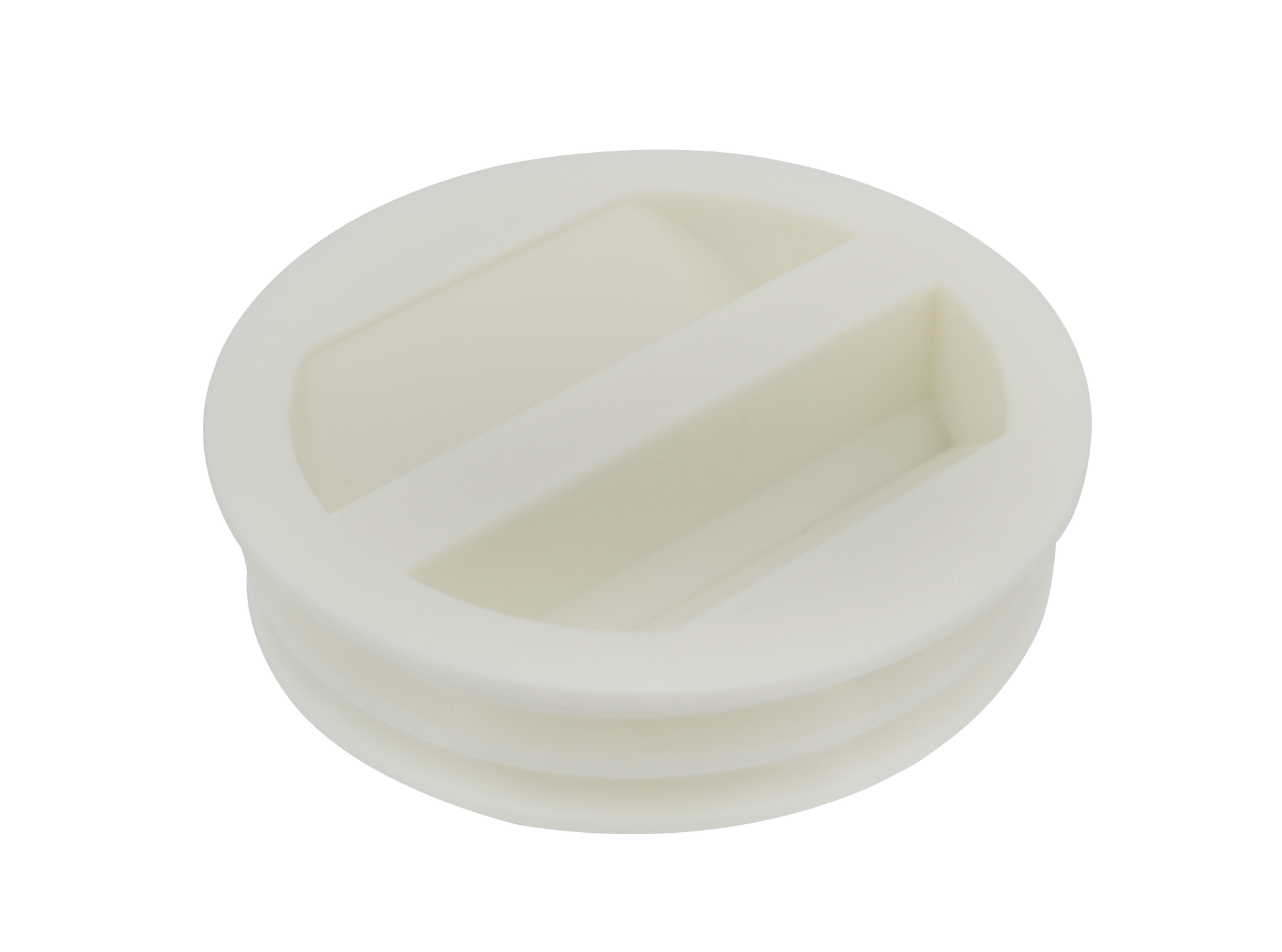 5-inch Tube Portable AC Exhaust Hose Wall Mount Plug - Clockwise Thread 5CWPLUG image 0