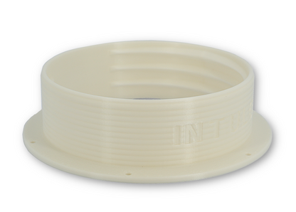 Omni-directional Threaded Flange Mount for Portable Air Conditioner Exhaust Hose - 6 inch image