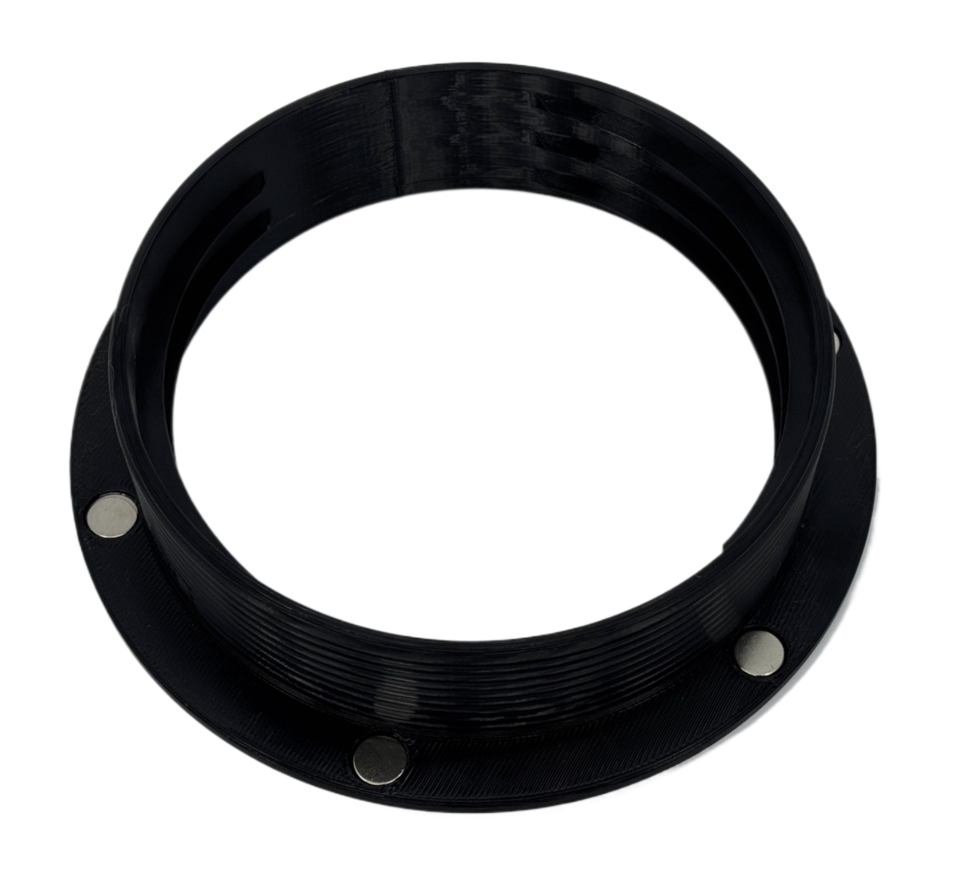 Intulon Magnetic Flange Mount and Magnetic Ring for 5 inch Diameter Tubes | Black image 6
