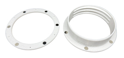 Magnetic Omni-directional Threaded Wall Flange Mount for Portable Air Conditioner 6 inch Exhaust Hose with Off-Season Cover and Flange Ring 6MAG-RING-KIT image 4