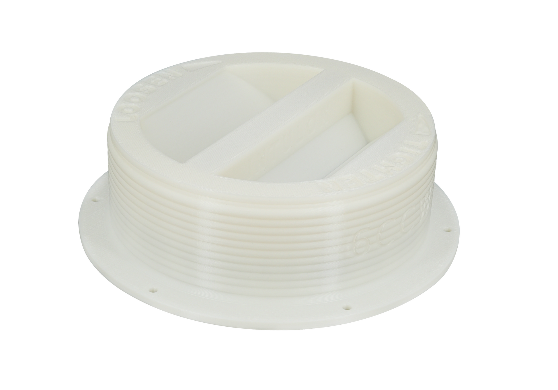 Intulon 6-inch Portable Air Conditioner Exhaust Tube Flange Mount and Off-Season Plug Bundle - Counter-Clockwise Thread - 6CCWMOUNT and 6CCWPLUG image 1