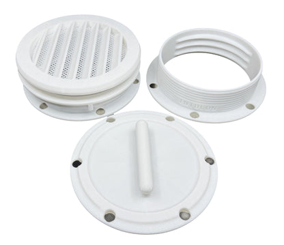 Portable Air Conditioner Vent Kit with Magnetic Tube Attachment For RVs and Houses (Type G) | Through Wall Vent Kit image 0