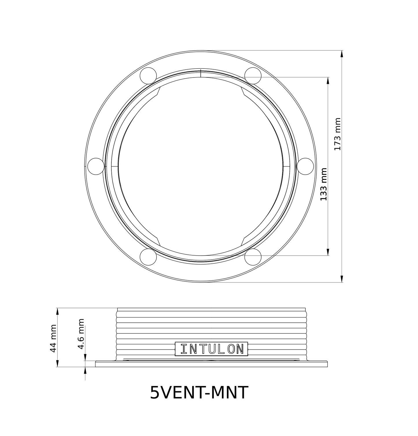 Magnetic Portable Air Conditioner Vent Kit for Campers, RVs and Tents with Net/Insect Screen and Off-season Cover for 5 inch Tubes  [5VENT-NET-KIT] image 8