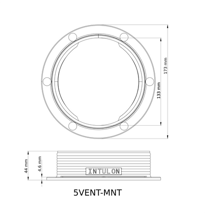 Magnetic Portable Air Conditioner Vent Kit for Campers, RVs and Tents with Net/Insect Screen and Off-season Cover for 5 inch Tubes  [5VENT-NET-KIT] image 8