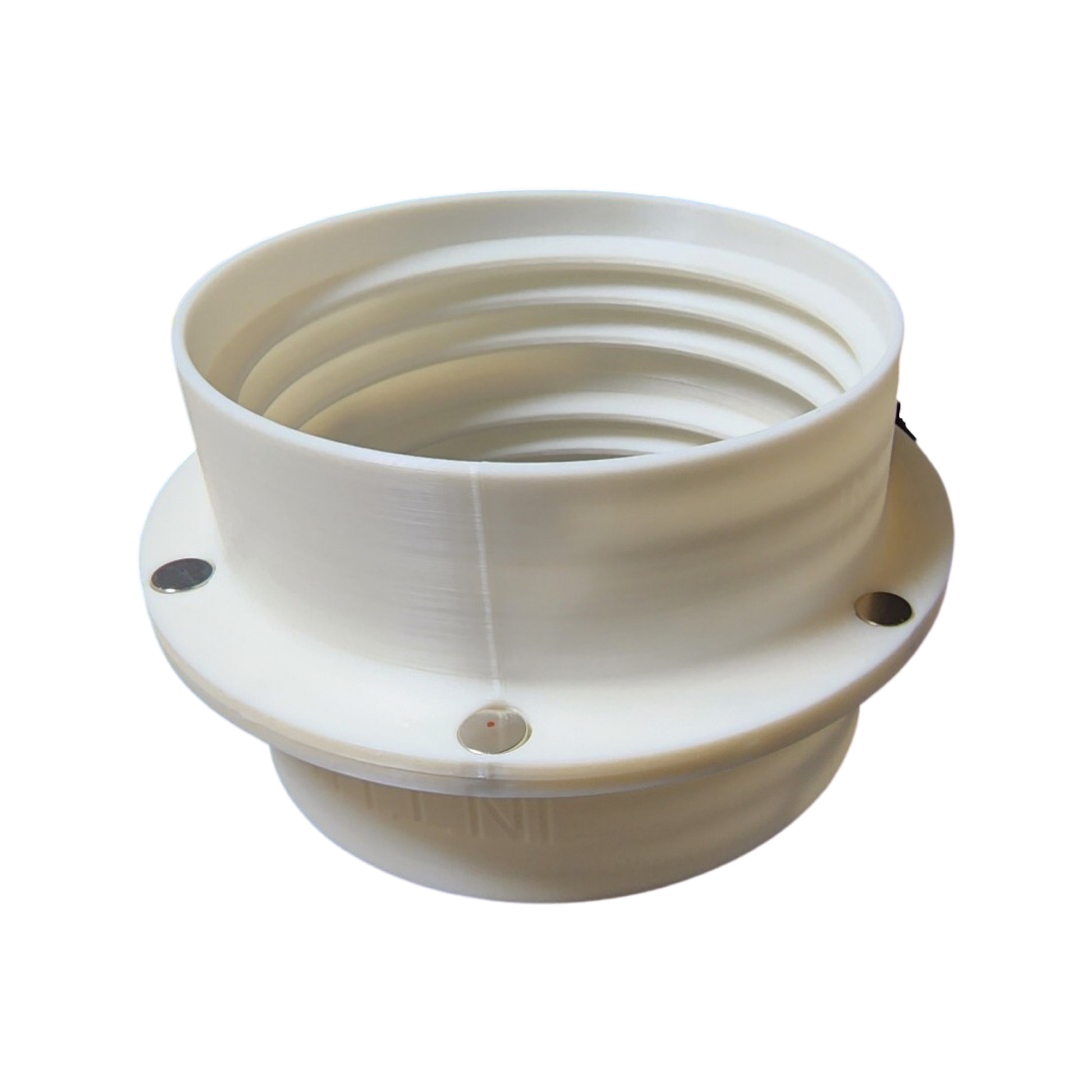 Magnetic Portable Air Conditioner 6-inch Exhaust Tube Flange Wall Mount and Cover - Counter-Clockwise Thread image 0