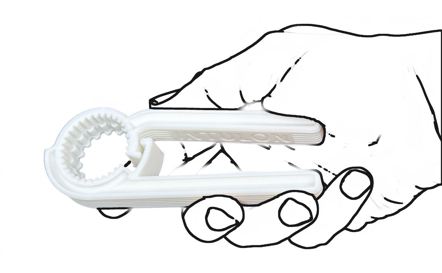 Intulon V5 高齢者向けウォーター/ソーダボトルオープナー - 人間工学に基づいたキッチンガジェット