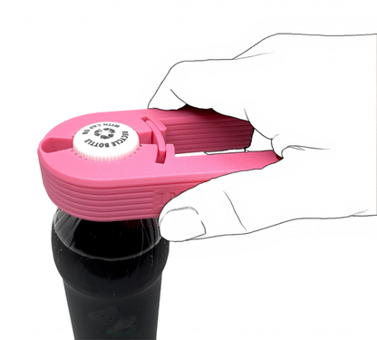 Intulon V7 Water Bottle Opener for Seniors - Ergonomic Kitchen Gadget