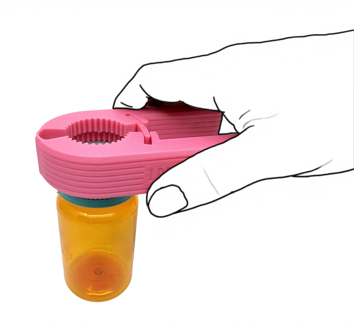 Intulon V7 Water Bottle Opener for Seniors - Ergonomic Kitchen Gadget