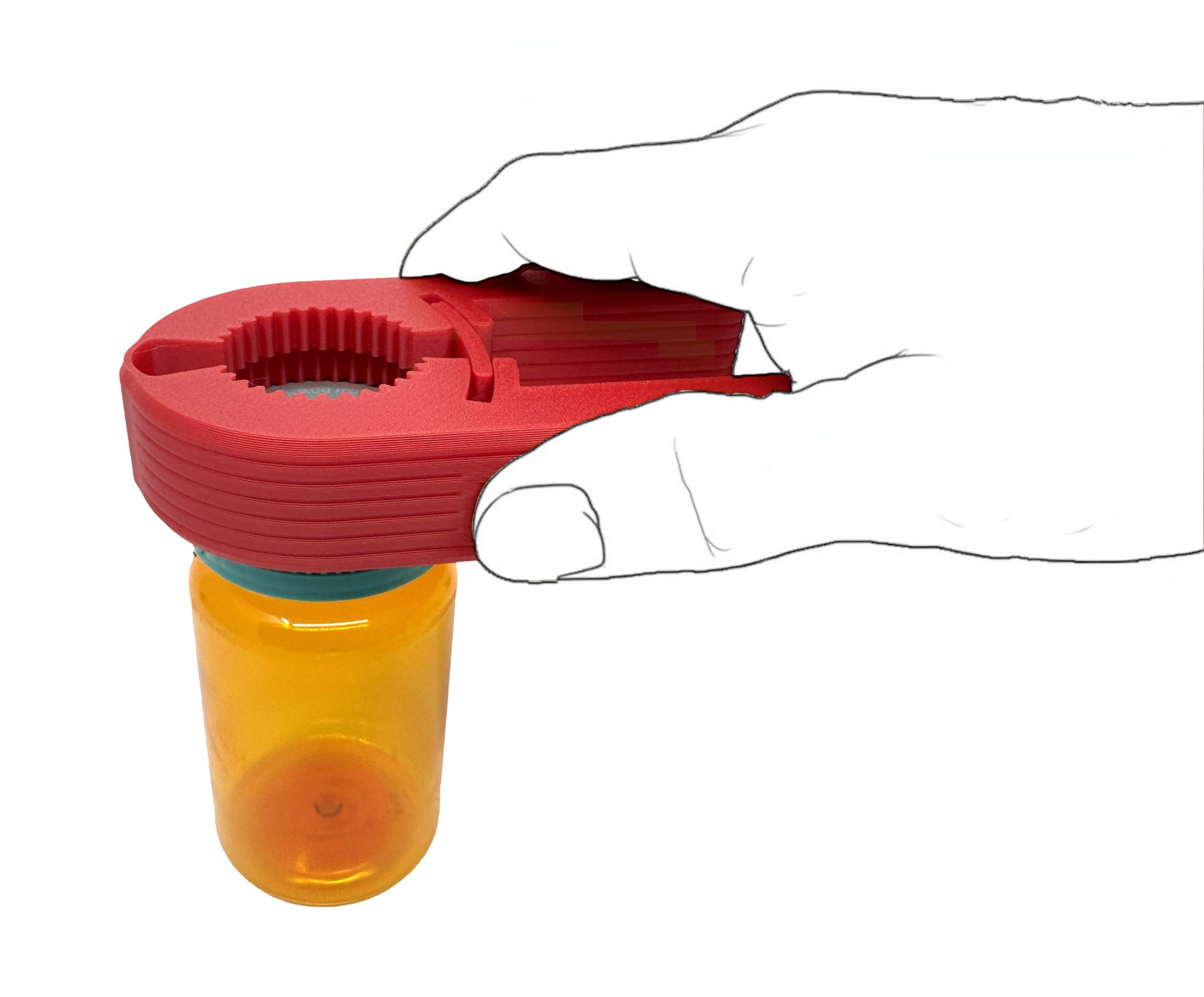 Intulon V7 Water Bottle Opener for Seniors - Ergonomic Kitchen Gadget