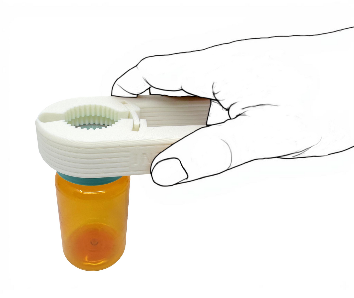 Intulon V7 Water Bottle Opener for Seniors - Ergonomic Kitchen Gadget