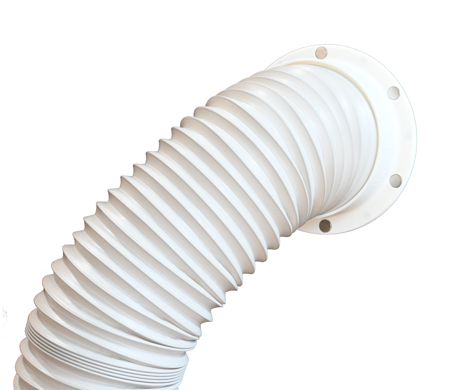 Magnetic Portable Air Conditioner 6-inch Exhaust Tube Flange Wall Mount and Cover - Counter-Clockwise Thread image 2