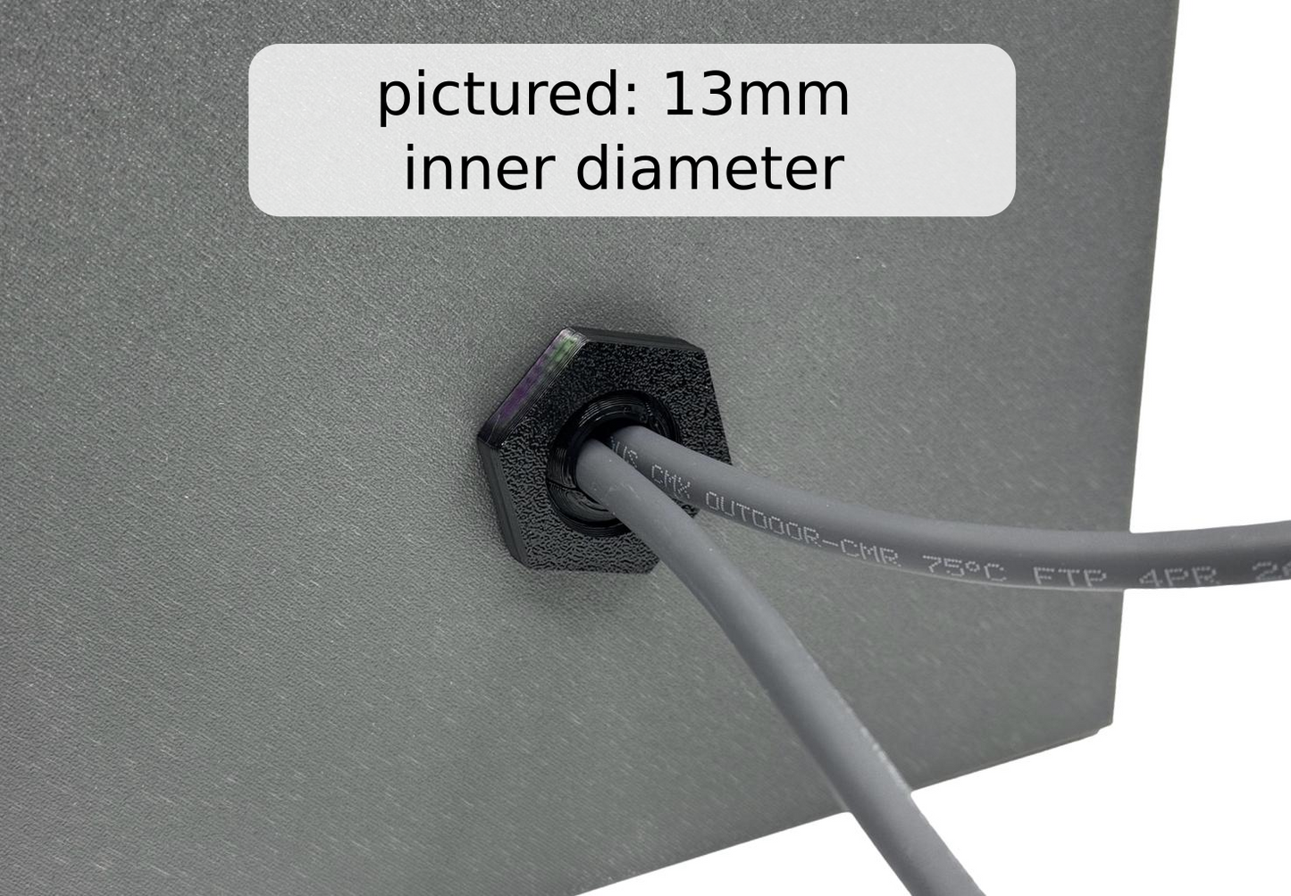 Intulon Grommet Tool Kit for Starlink Ethernet Cable Pass Through, Waterproof with Included Transparent Silicone Caulk, RV and House Wall Cable Management [2-Pack] image 9