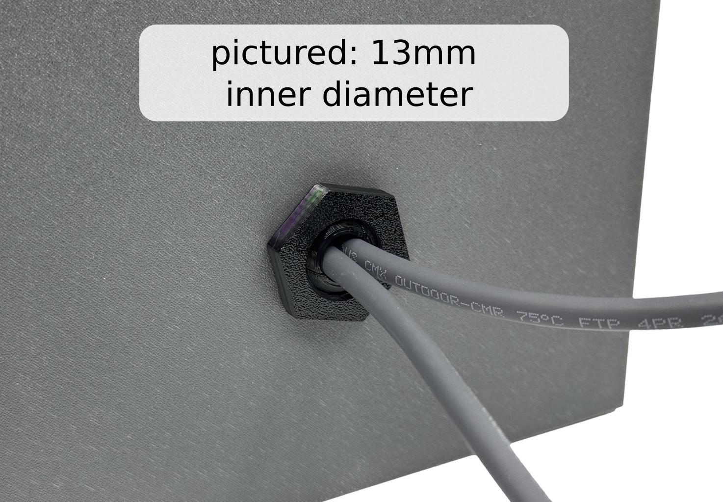 Intulon Grommet Tool Kit for Starlink Ethernet Cable Pass Through, Waterproof with Included Transparent Silicone Caulk, RV and House Wall Cable Management [2-Pack] image 9