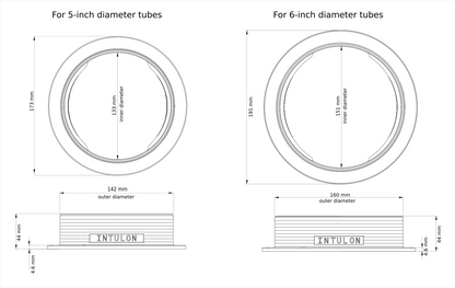 Portable Air Conditioner Vent Kit with Magnetic Tube Attachment For RVs and Houses (Type G) | Through Wall Vent Kit image 18