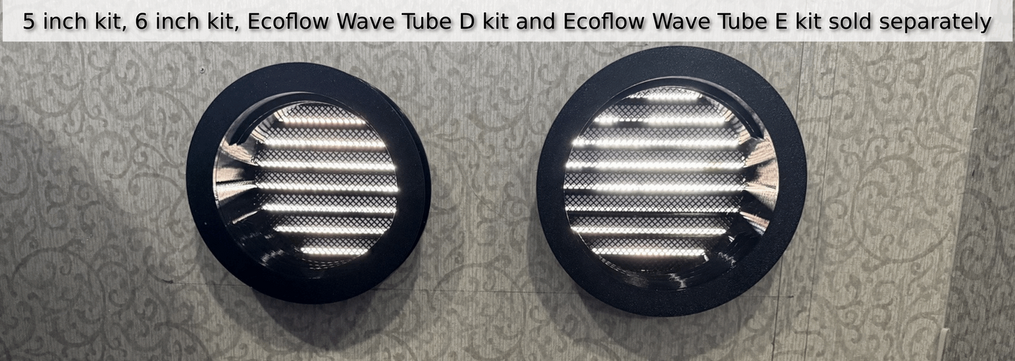 Portable Air Conditioner Vent Kit with Magnetic Tube Attachment For RVs and Houses (Type G) | Through Wall Vent Kit image 17