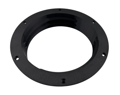 Magnetic Omni-directional Threaded Portable AC Vent Kit, 6 inch Flange Mount with Off-Season Cover | Black | 6MNT-MAG-KIT-BK image 8