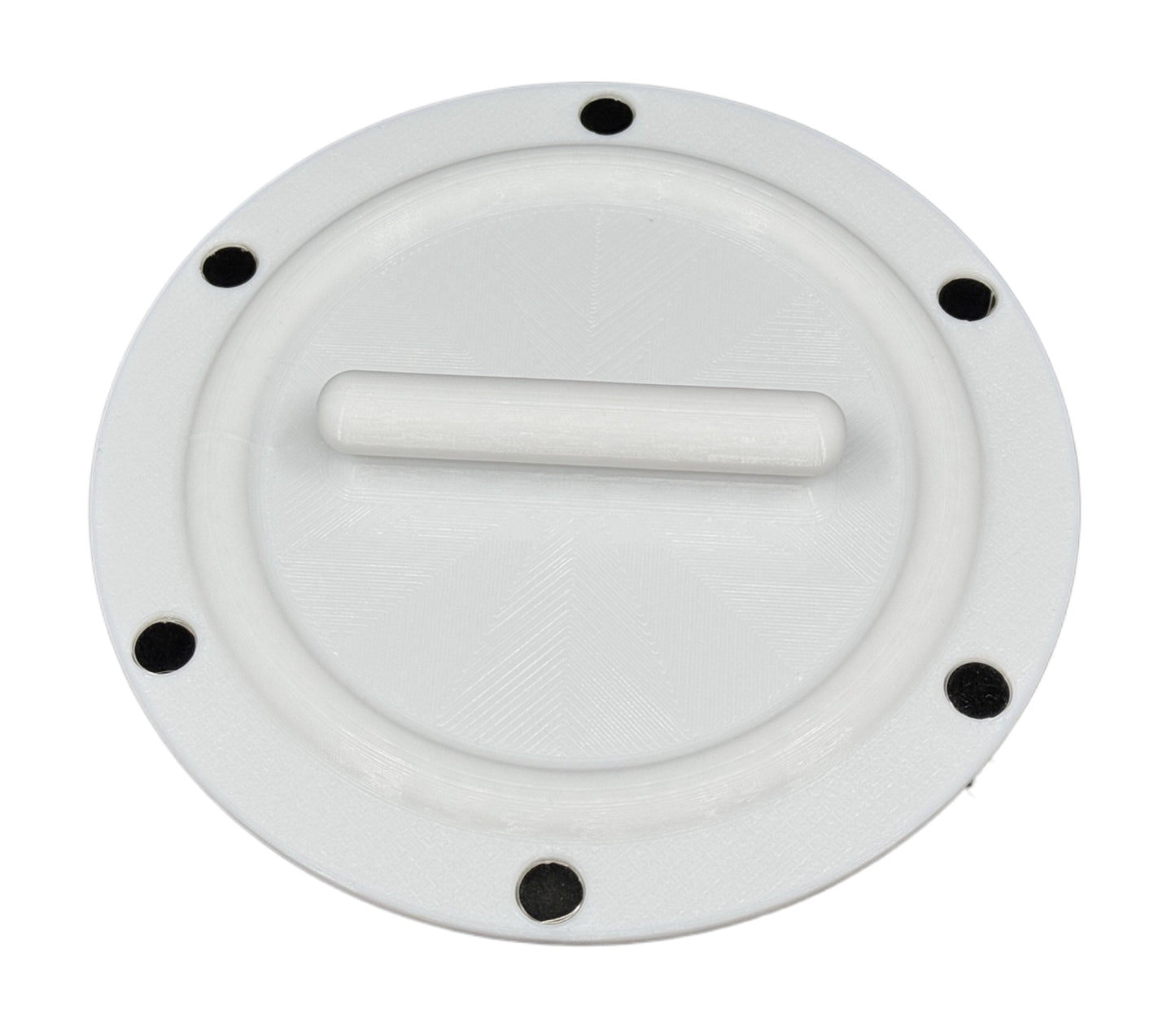 Magnetic Omni-directional Threaded Wall Flange Mount for Portable Air Conditioner 6 inch Exhaust Hose with Off-Season Cover and Flange Ring 6MAG-RING-KIT image 3