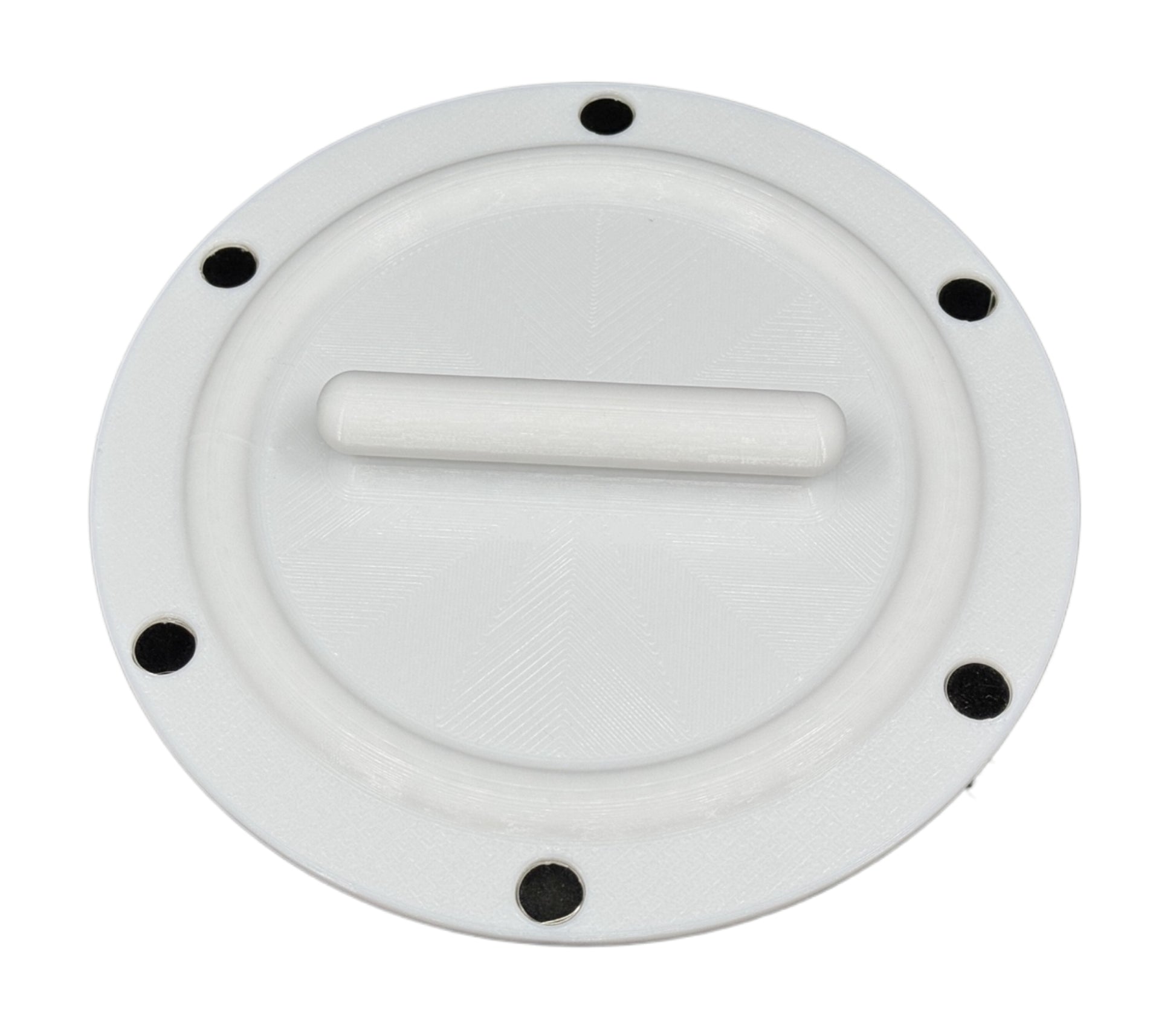 Magnetic Omni-directional Threaded Wall Flange Mount for Portable Air Conditioner 6 inch Exhaust Hose with Off-Season Cover and Flange Ring 6MAG-RING-KIT image 3