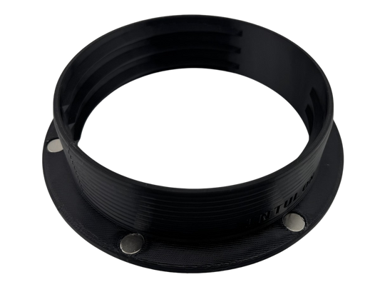 Magnetic Omni-directional Threaded Wall Flange Mount for Portable Air Conditioner for Ecoflow Wave 2 Tube D | Black | D-MNT-TUBE-BK image 0