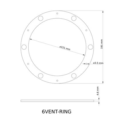 Magnetic Portable Air Conditioner Vent Kit for Campers, RVs and Tents with Net/Insect Screen and Off-season Cover for 6 inch Tubes  [6VENT-NET-KIT] image 6