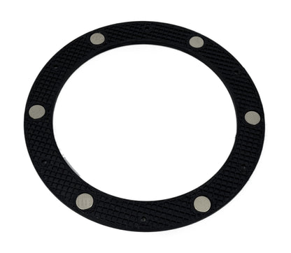 Intulon Magnetic Flange Mount and Magnetic Ring for 5 inch Diameter Tubes | Black image 4