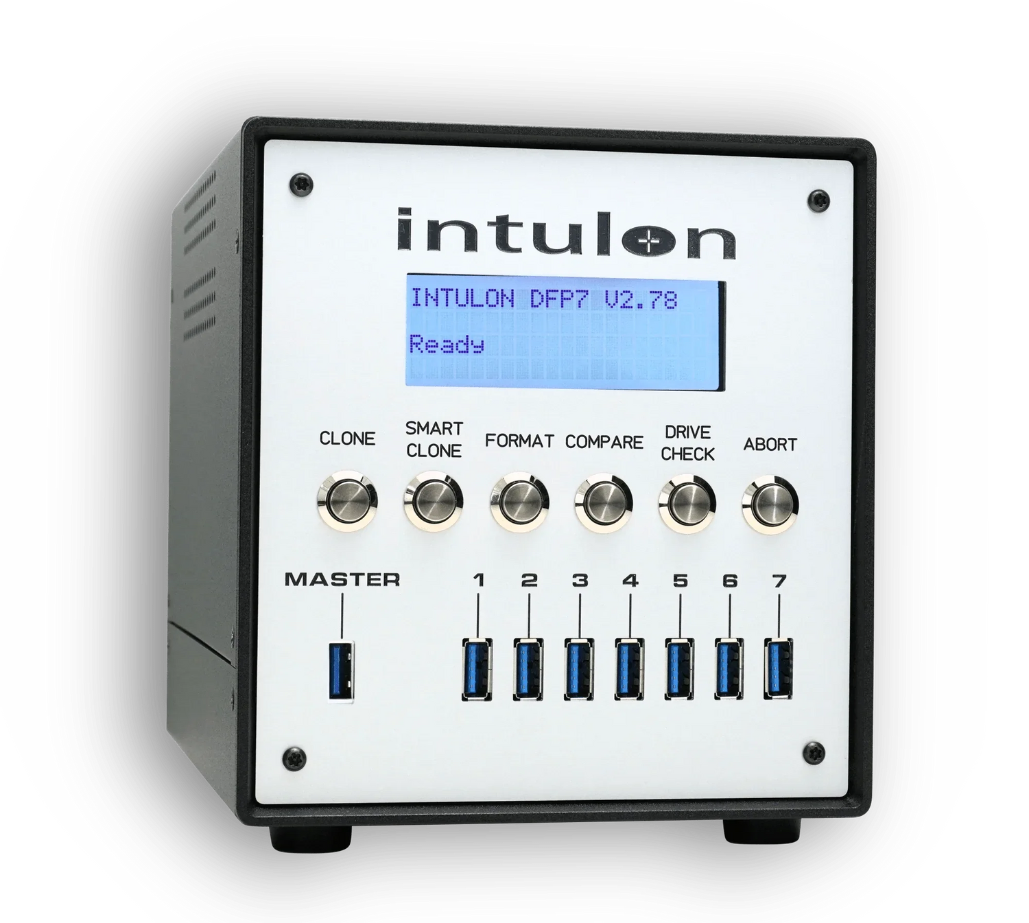 USB 3.1 Flash Drive | Hard Drive | SD Card Content Duplicator and Secure Wiper (7 Targets) | DFP-7C by Intulon - Intulon