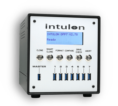 USB 3.1 Flash Drive | Hard Drive | SD Card Content Duplicator and Secure Wiper (7 Targets) | DFP-7C by Intulon image 0